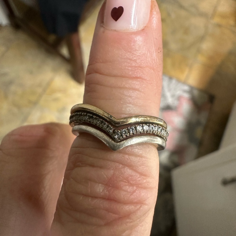 Pandora stack rings